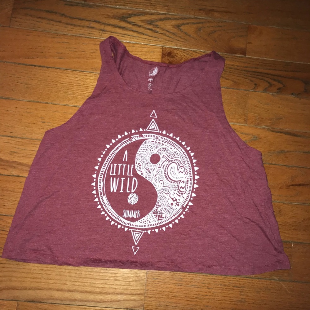 Cute red tank top